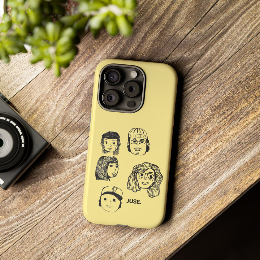 yellow faces