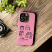 pink faces