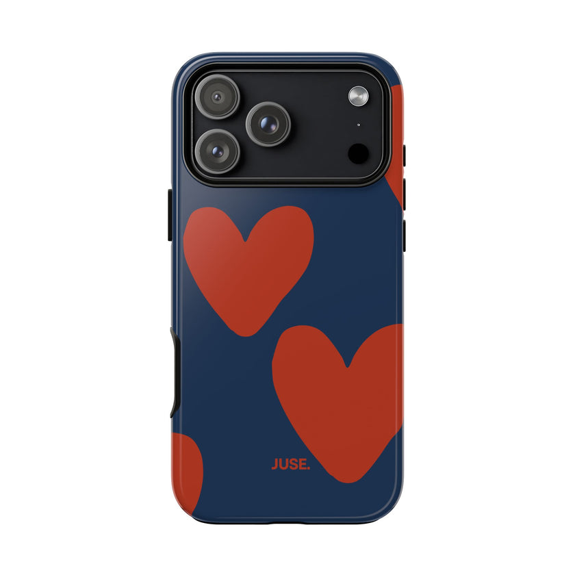 red hearts