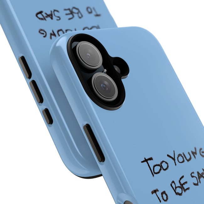 too blue