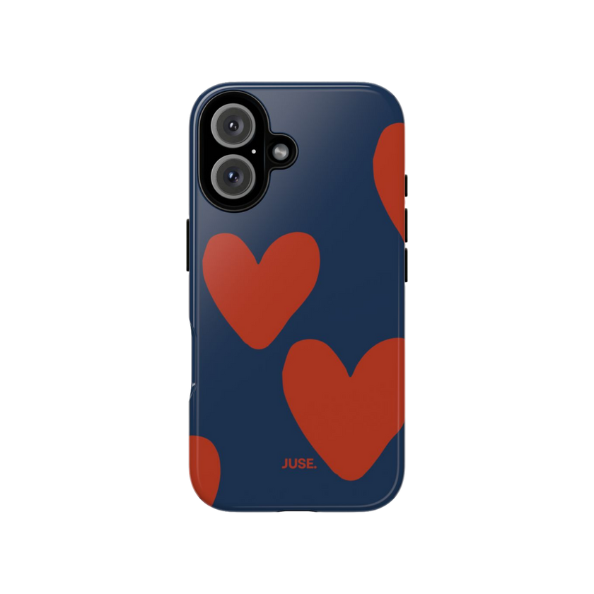 red hearts