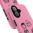 pink faces