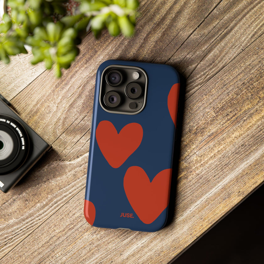 red hearts
