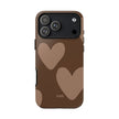 brown hearts