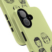 green faces