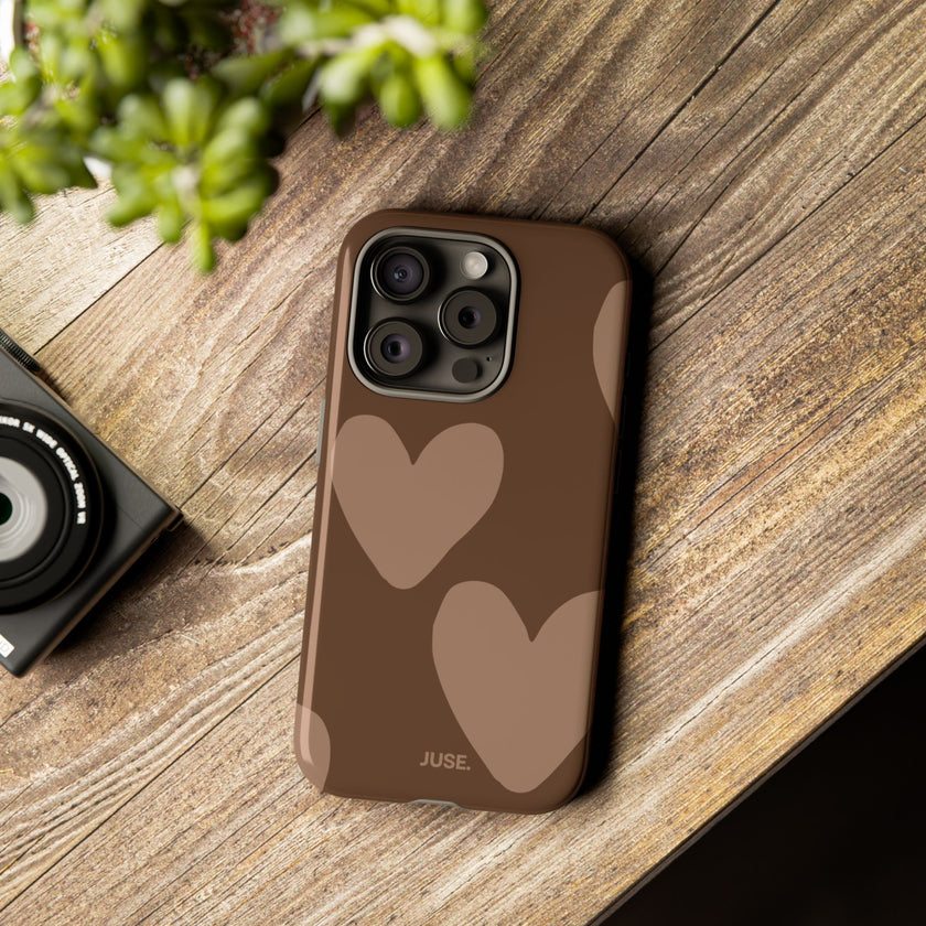brown hearts